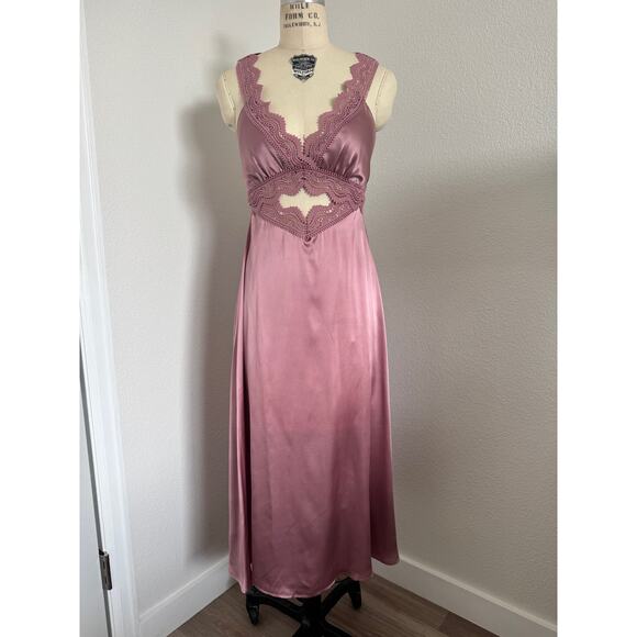 The Kooples Dresses & Skirts - The Kooples | NWT 100% Silk and Lace Maxi Dress Size 0/XS